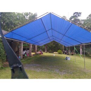 Better Blue Poly Tarp  5' X 7' - Multipurpose Protective Cover Lightweight